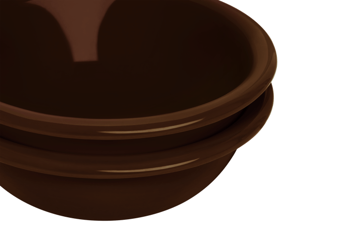 Bronto skål Ø17 cm 2-pak, Brown Hem