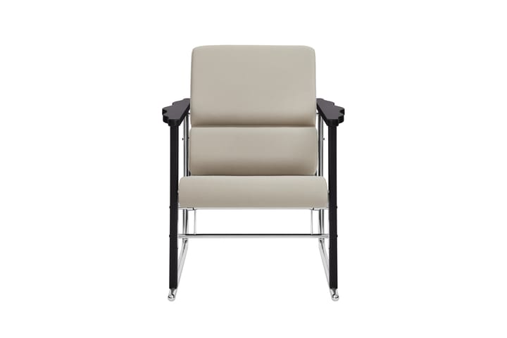 Experiment 502 loungelænestol, Black-light beige Hem
