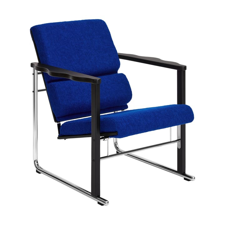 Experiment 502 loungelænestol - Black-ultramarine - Hem