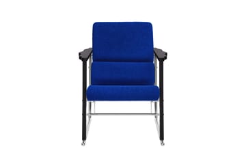 Experiment 502 loungelænestol - Black-ultramarine - Hem