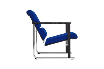 Experiment 502 loungelænestol - Black-ultramarine - Hem