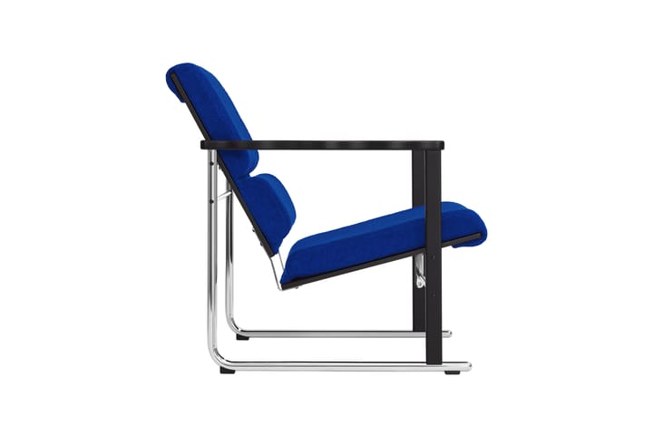Experiment 502 loungelænestol, Black-ultramarine Hem