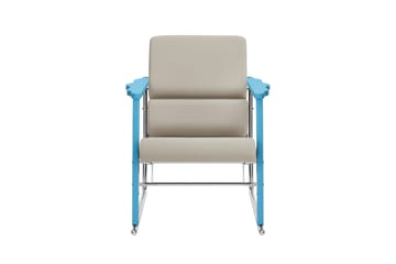 Experiment 502 loungelænestol - Blue-light beige - Hem