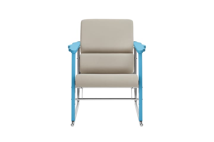 Experiment 502 loungelænestol, Blue-light beige Hem