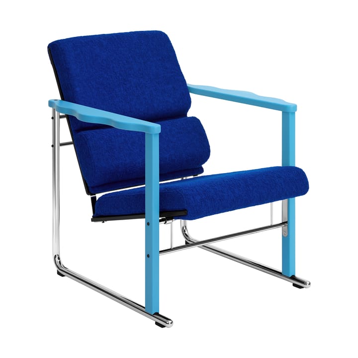 Experiment 502 loungelænestol - Blue-ultramarine - Hem