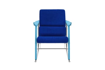 Experiment 502 loungelænestol - Blue-ultramarine - Hem