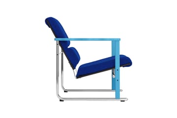 Experiment 502 loungelænestol - Blue-ultramarine - Hem