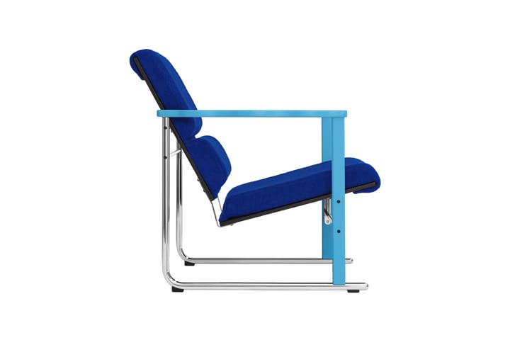 Experiment 502 loungelænestol, Blue-ultramarine Hem