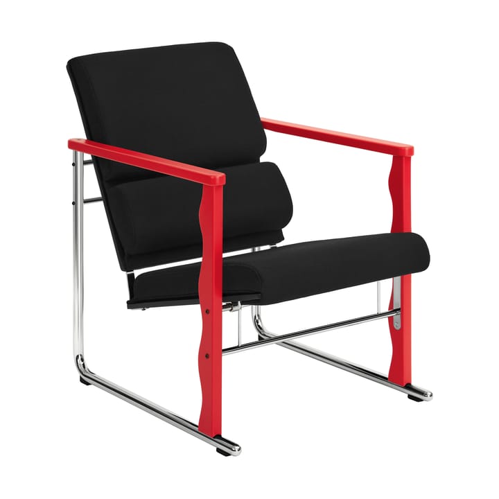 Experiment 503 loungelænestol - Red-black - Hem