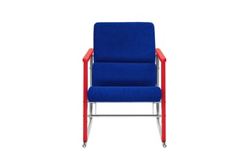 Experiment 503 loungelænestol - Red-ultramarine - Hem