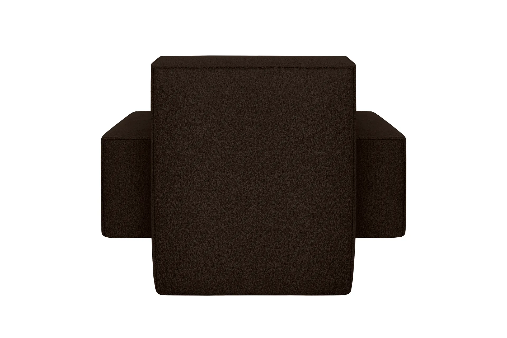 Hunk loungelænestol med armlæn, Chocolate Hem