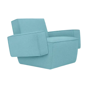 Hunk loungelænestol med armlæn - Icicle - Hem