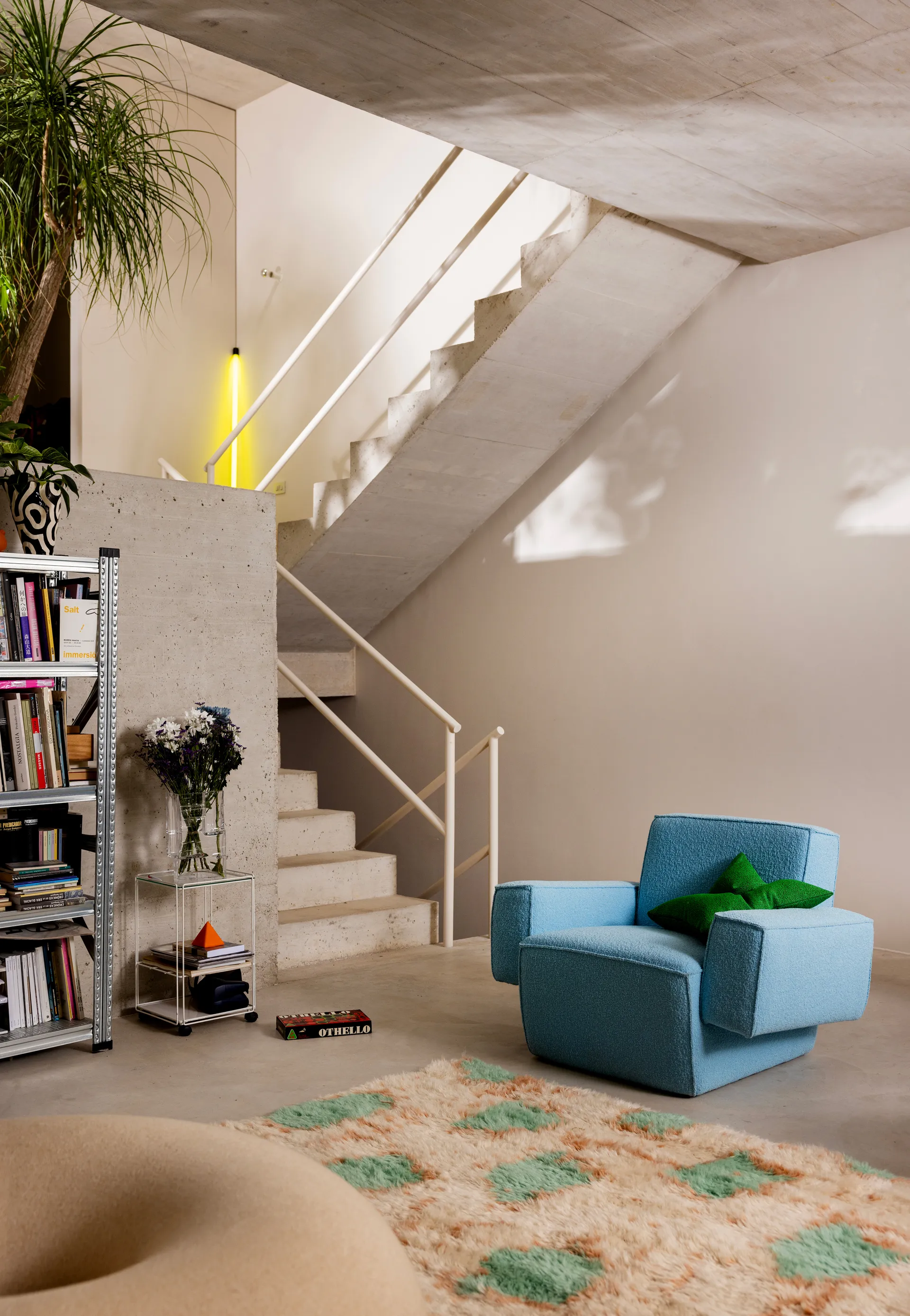 Hunk loungelænestol med armlæn, Icicle Hem