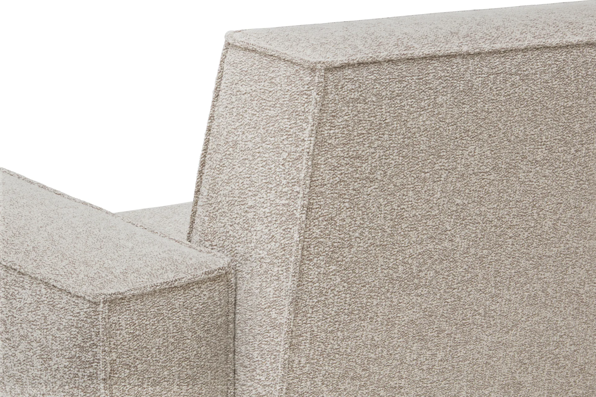 Hunk loungelænestol med armlæn, Swan Hem