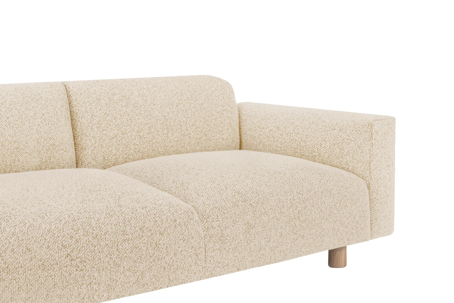 Koti 2-pers. sofa 200 cm, Eggshell Hem