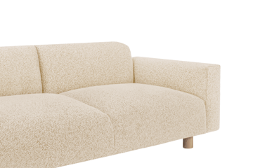 Koti 2-pers. sofa 200 cm - Eggshell - Hem