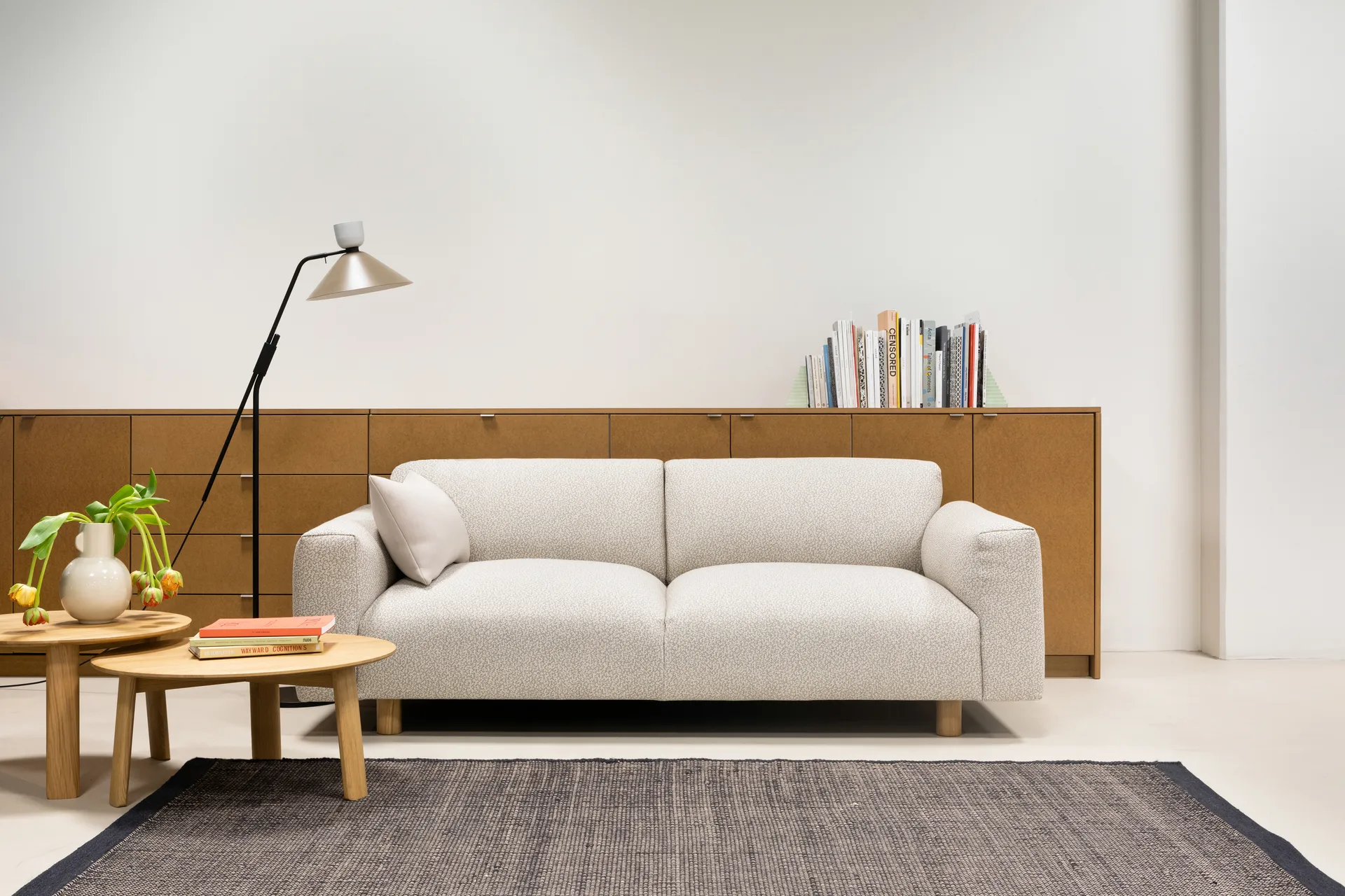 Koti 2-pers. sofa 200 cm, Eggshell Hem