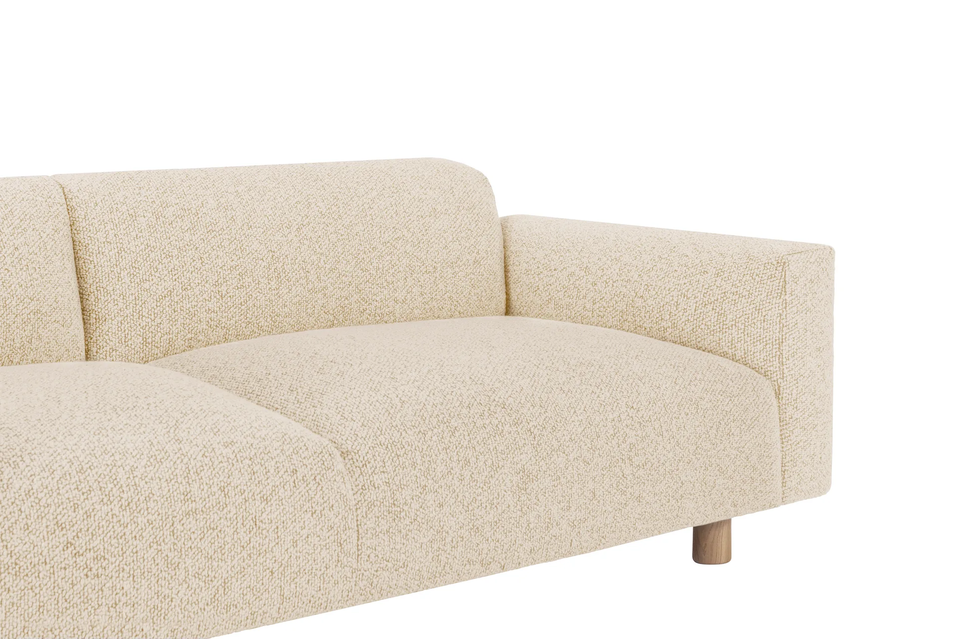 Koti 3-pers. sofa 240 cm, Eggshell Hem