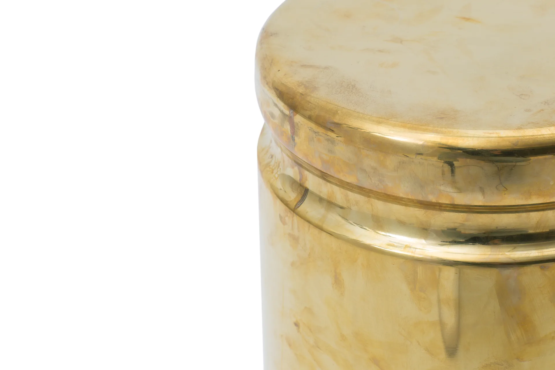 Last skammel Ø32x44 cm, Brass Hem