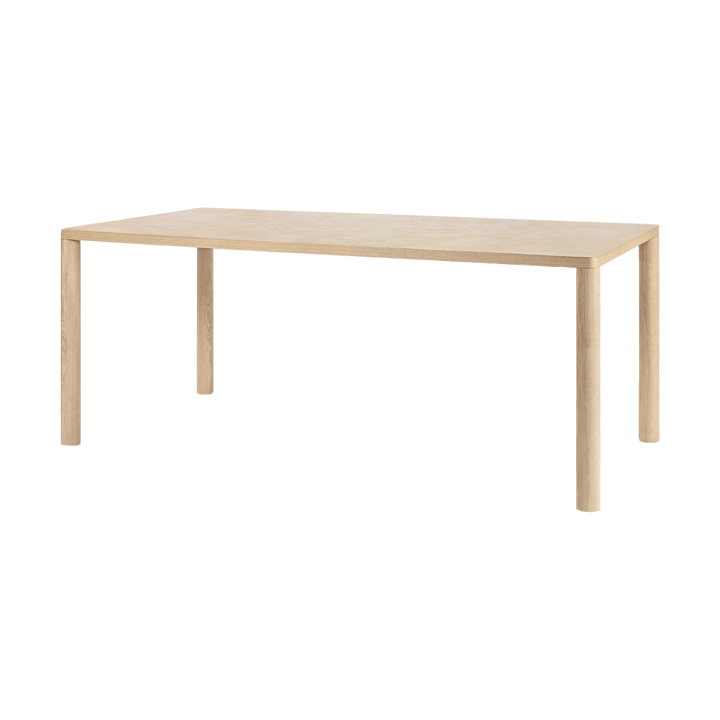 Log spisebord 90x180 cm - Eg - Hem