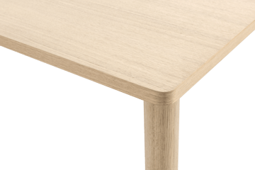 Log spisebord 90x180 cm - Eg - Hem