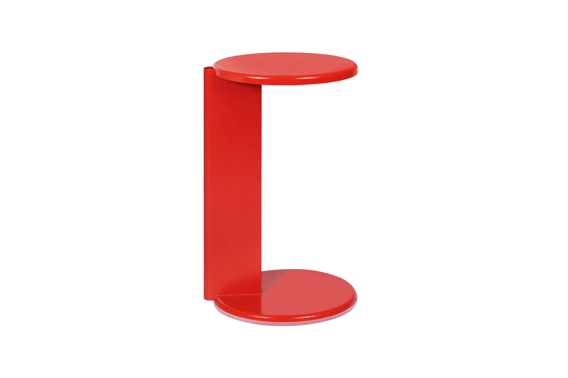 Lolly sidebord 56 cm, Traffic red gloss Hem