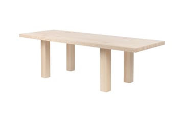 Max spisebord med bænke 250 cm - Ask - Hem
