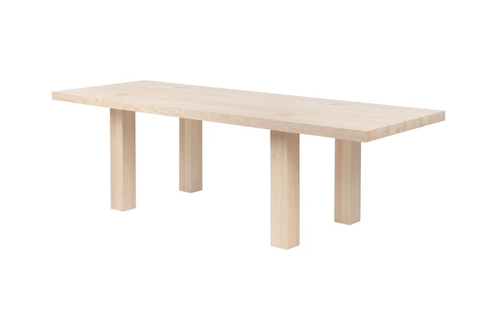 Max spisebord med bænke 250 cm, Ask Hem