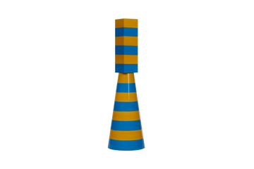 Molino Vertical salt- & peberkværn 29 cm - Honey-blue - Hem