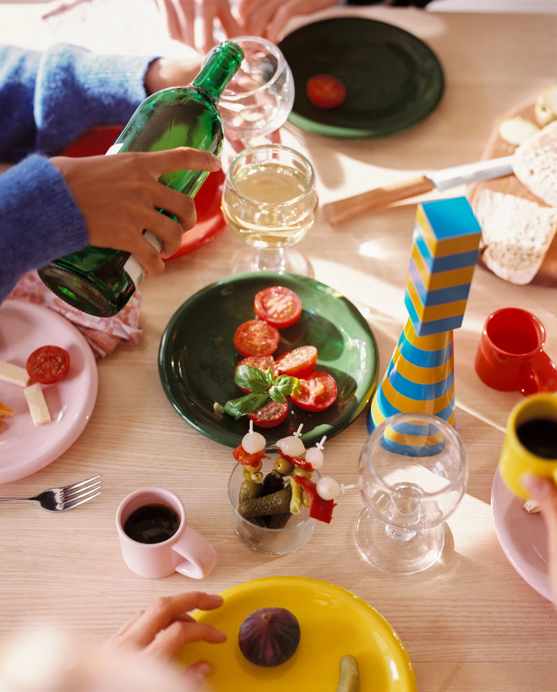 Molino Vertical salt- & peberkværn 29 cm, Honey-blue Hem