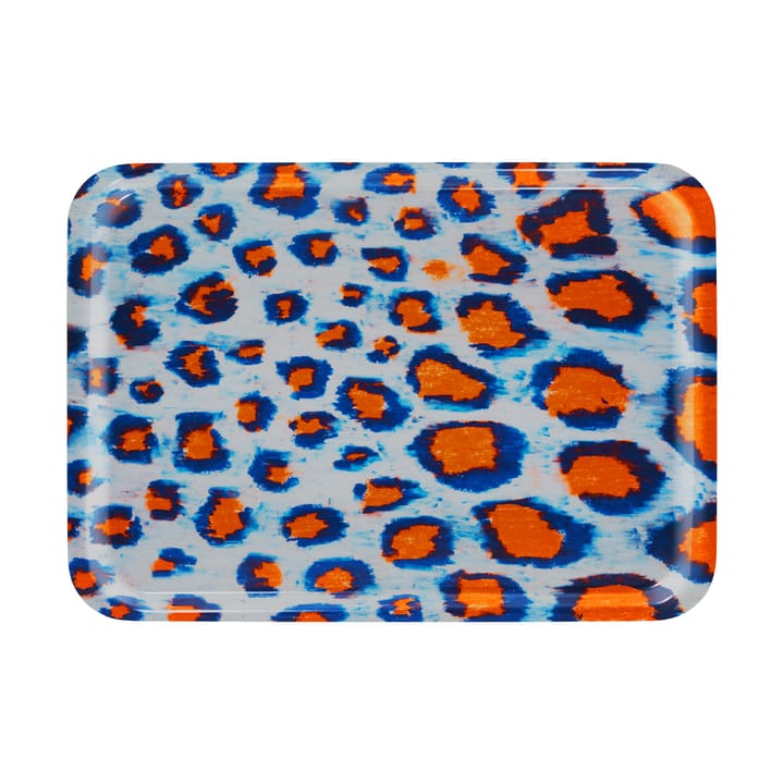 Monster bakke Medium 37x53 cm - Coral-white-ultramarine blue - Hem