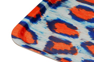 Monster bakke Medium 37x53 cm - Coral-white-ultramarine blue - Hem