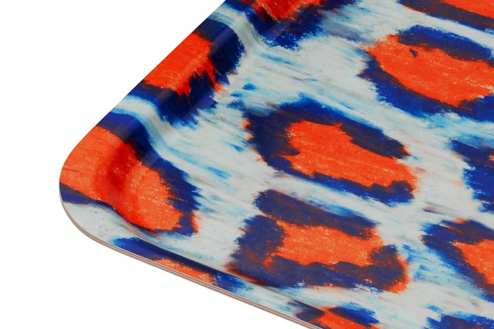 Monster bakke Medium 37x53 cm, Coral-white-ultramarine blue Hem