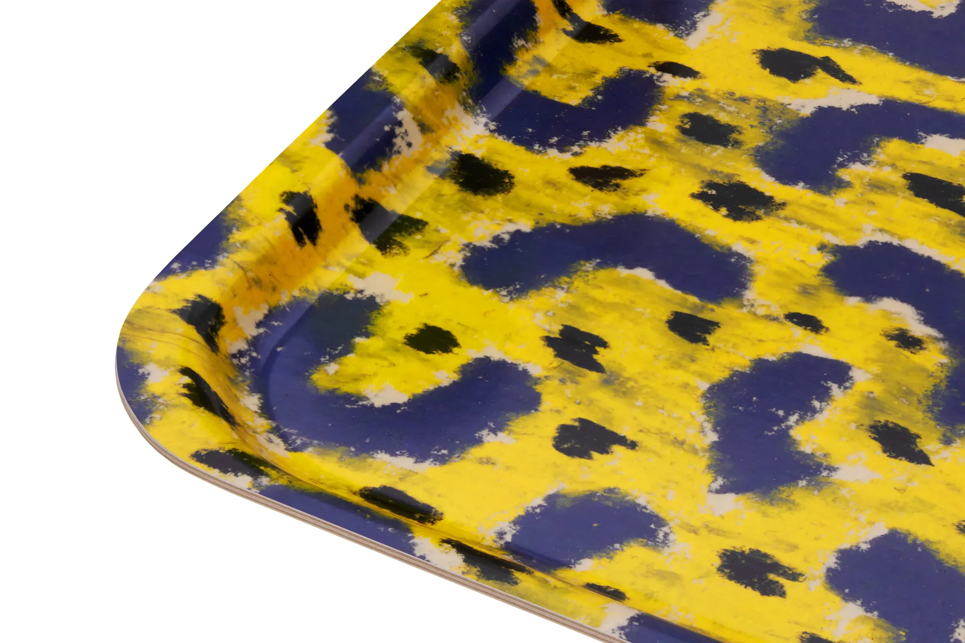 Monster bakke Medium 37x53 cm, Ochre yellow-grey-black Hem