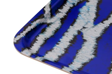 Monster bakke Medium 37x53 cm - Ultramarine blue-white - Hem