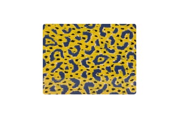 Monster dækkeserviet 30x40 cm 2-pak - Ochre yellow-grey-black - Hem