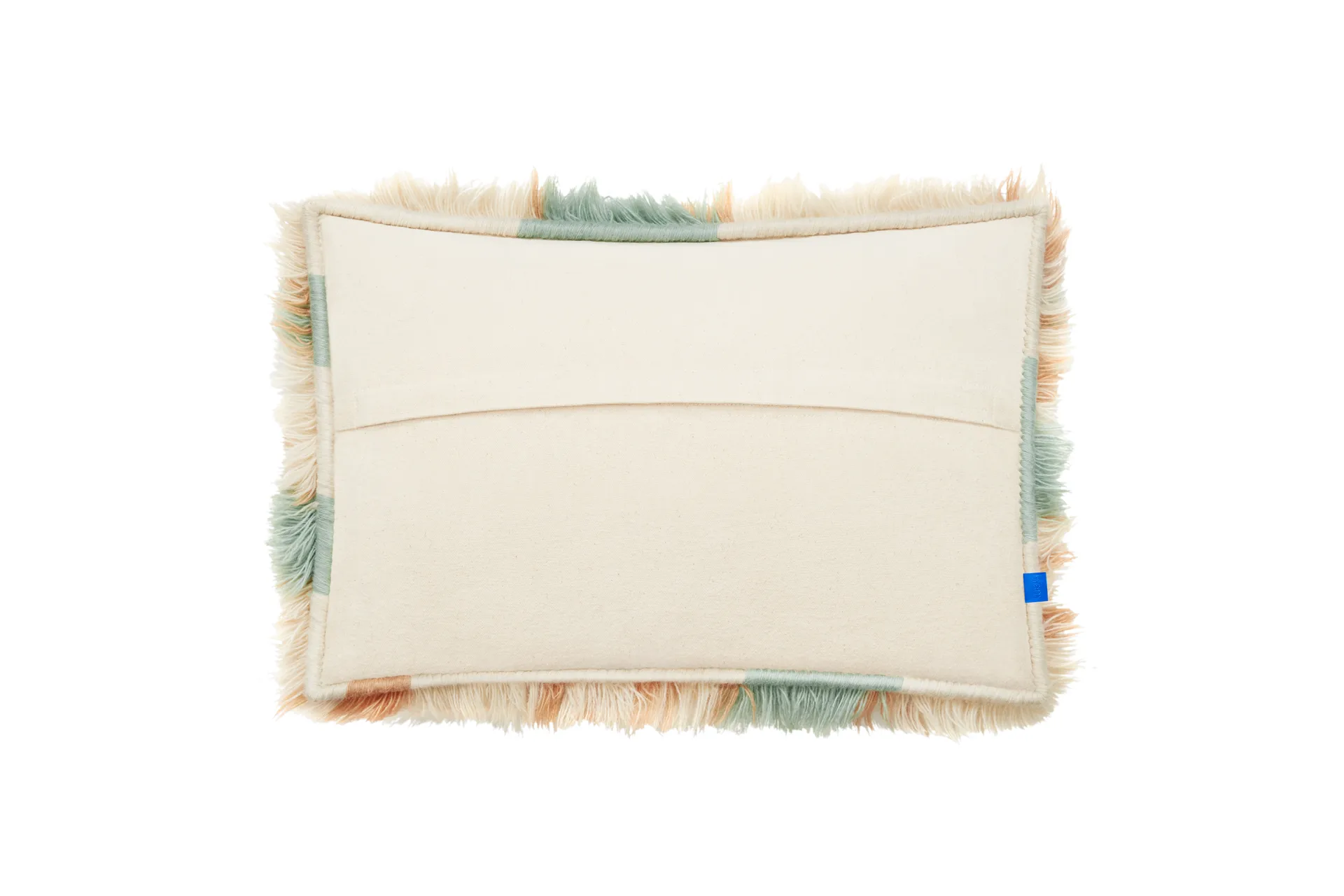 Monster pude Large 40x60 cm, Turquoise-peach Hem