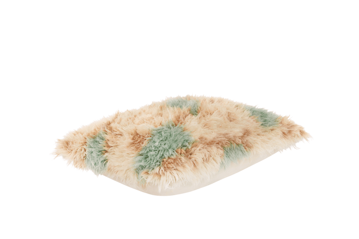 Monster pude Large 40x60 cm, Turquoise-peach Hem
