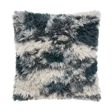 Monster pude Medium 50x50 cm - Dark teal-off white - Hem