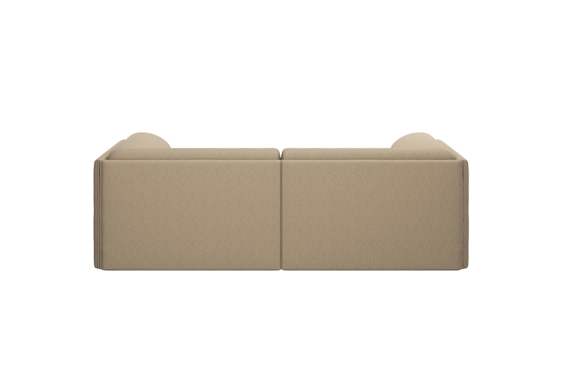 Palo Block 2-pers. sofa med armlæn Low 200 cm, Beige Hem