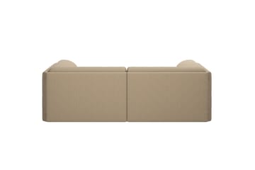 Palo Block 2-pers. sofa med armlæn Low 200 cm - Beige - Hem