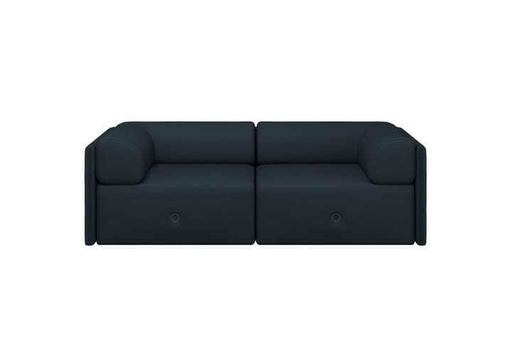 Palo Block 2-pers. sofa med armlæn Low 200 cm, Pine Hem