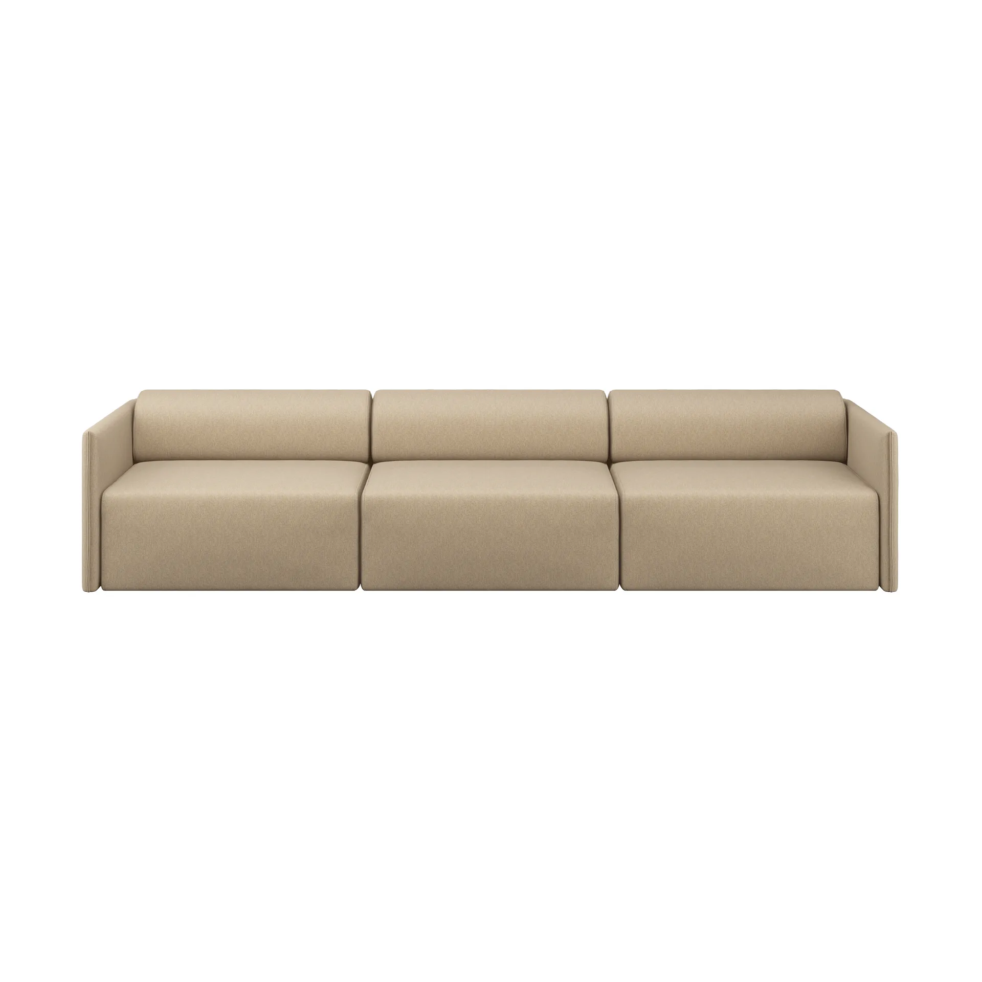 Palo Block 3-pers. sofa Low 295 cm, Beige Hem
