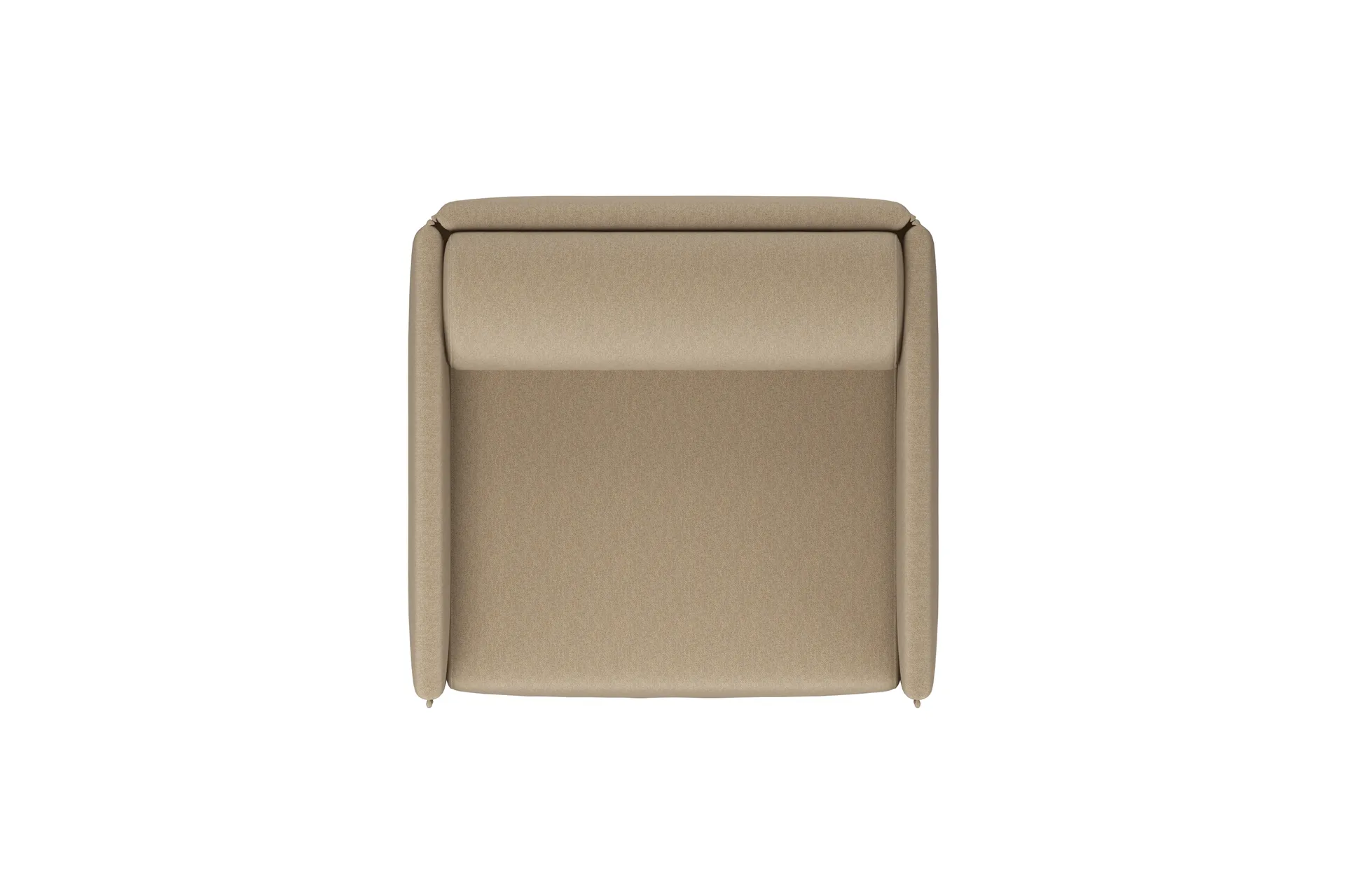 Palo Block Single-seater lænestol Low, Beige Hem