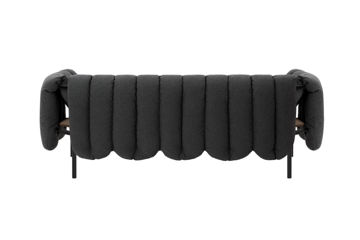 Puffy 2,5-pers. sofa 205 cm, Anthracite-black grey Hem