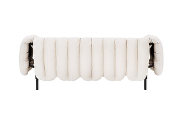 Puffy 2,5-pers. sofa 205 cm - Natural-black grey - Hem