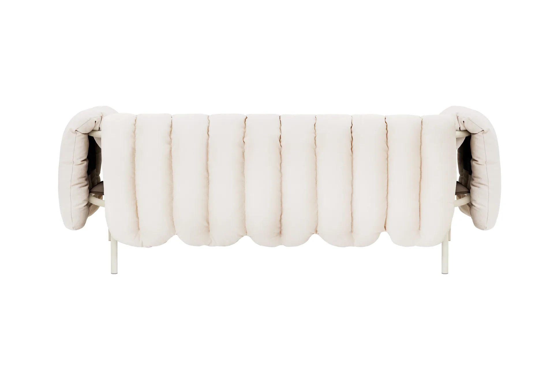 Puffy 2,5-pers. sofa 205 cm, Natural-cream Hem