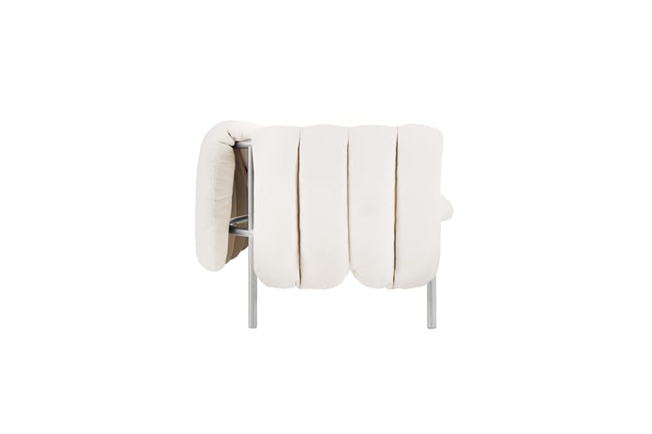 Puffy 2,5-pers. sofa 205 cm, Natural-rustfrit stål Hem