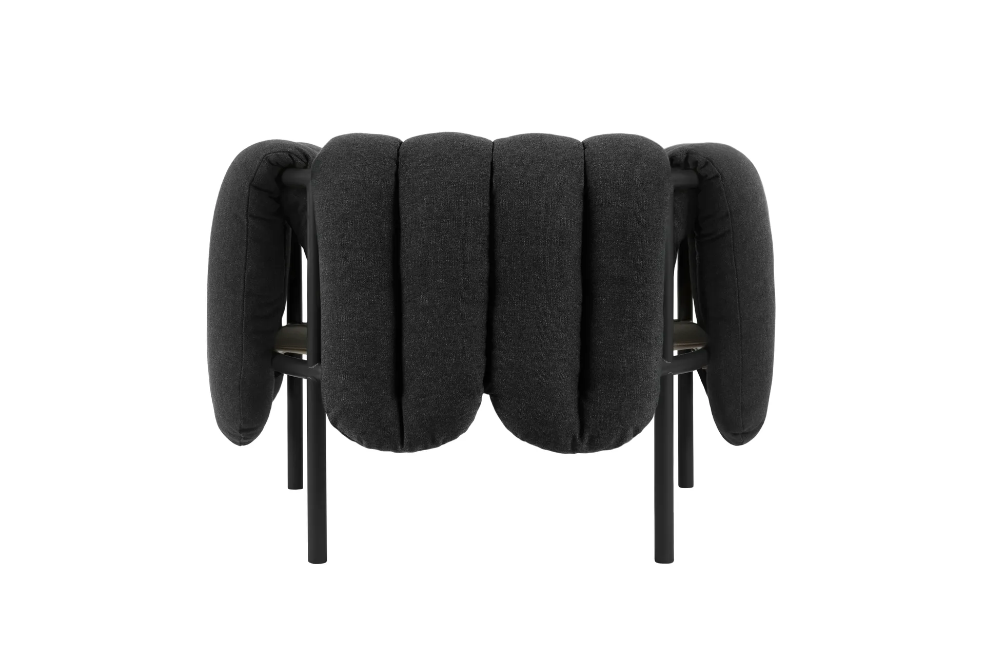Puffy loungelænestol, Anthracite-black grey Hem
