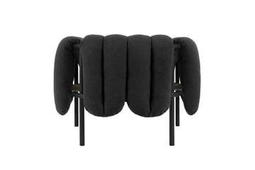 Puffy loungelænestol - Anthracite-black grey - Hem